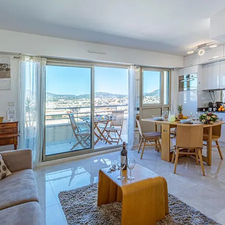 Palais Med - Palais Mediterraneen - Panoramic View Διαμέρισμα Νίκαια